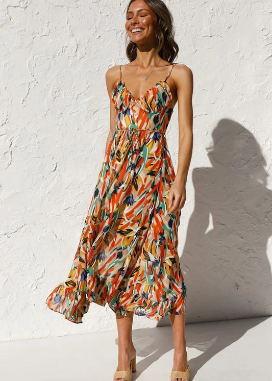 Scarlett™ | Chic Printed Dress