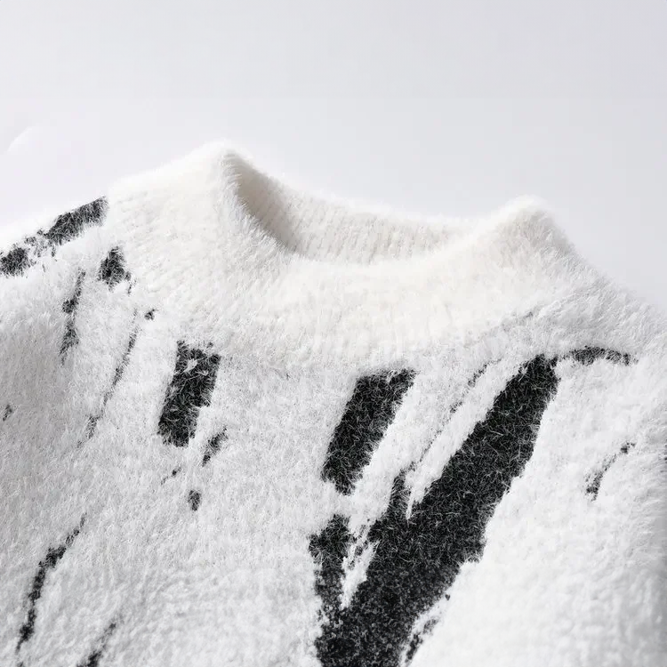 Clément - Soft and Abstract Knit Jumper