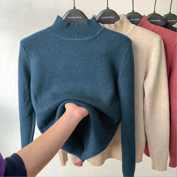 Nami | Knitted Roll Neck Sweater