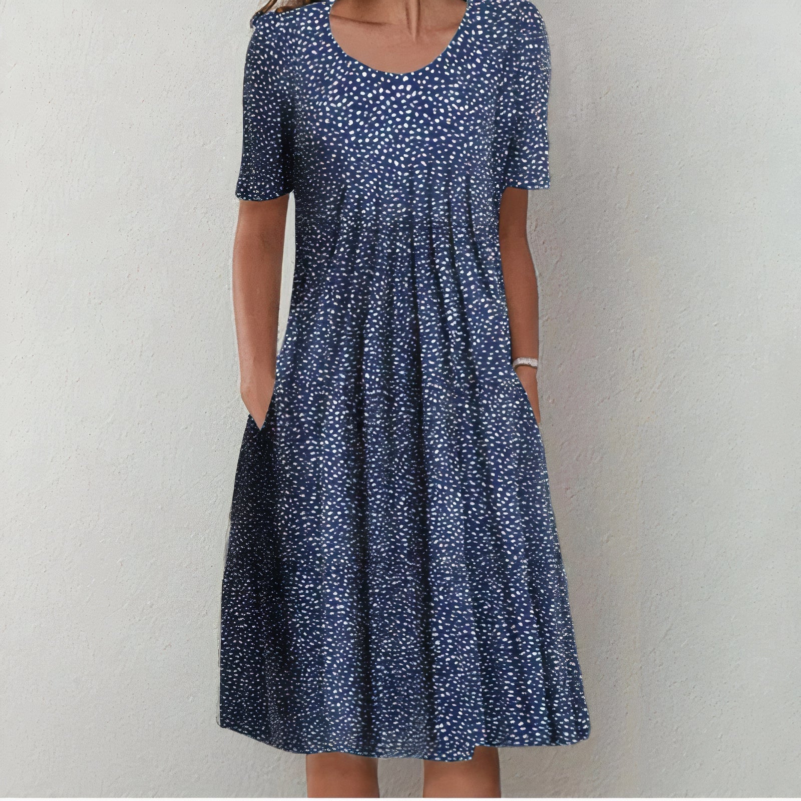 Blue Polka Dots / 3XL (20)