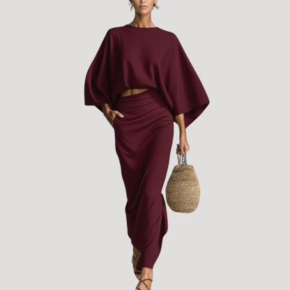 Women’s Elegant Summer Co Ord Skirt Set