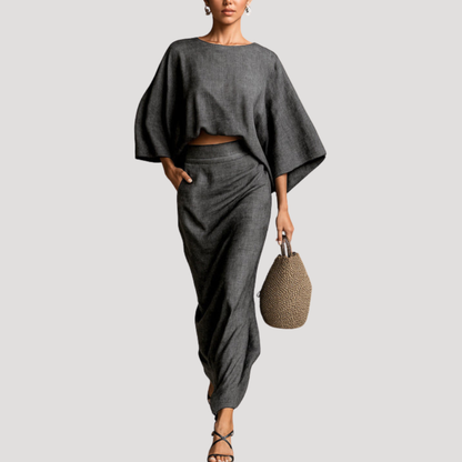 Women’s Elegant Summer Co Ord Skirt Set