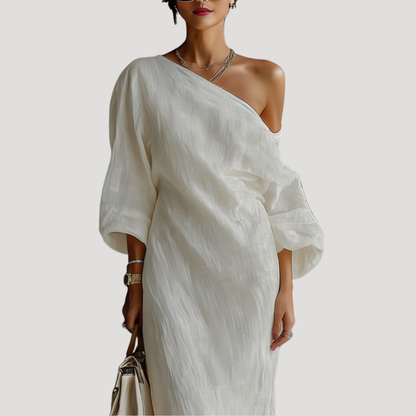 Women’s Elegant Summer One Shoulder Maxi Dress