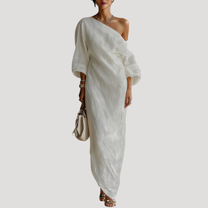 Women’s Elegant Summer One Shoulder Maxi Dress
