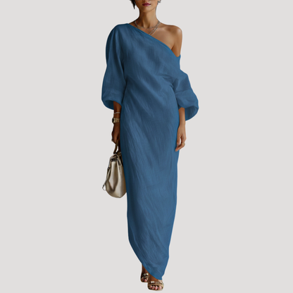 Women’s Elegant Summer One Shoulder Maxi Dress