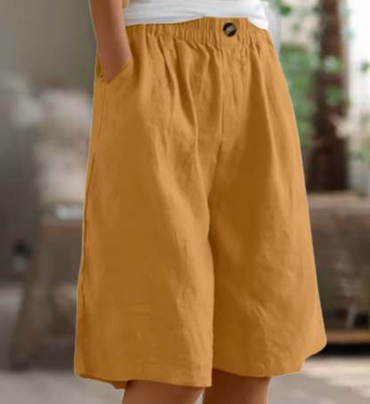 Nastassia – Relaxed fit shorts with pockets