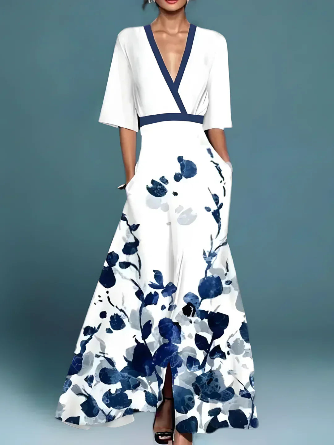 Marisa™ | Elegant Floral Dress