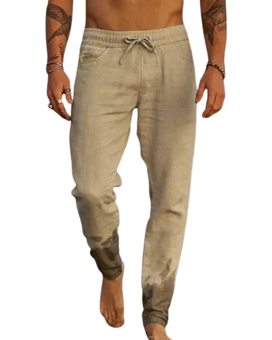 Mathis – Breathable Linen Beach Trousers