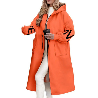 Seravia™ – Long Knitted Coat