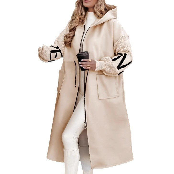 Seravia™ – Long Knitted Coat