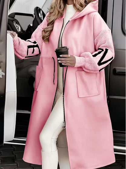 Seravia™ – Long Knitted Coat
