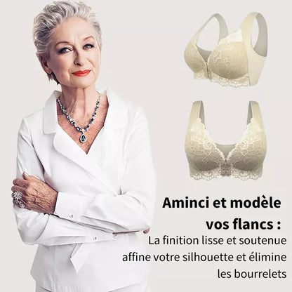 Lela | Wireless Push-Up Bra with Front Closure