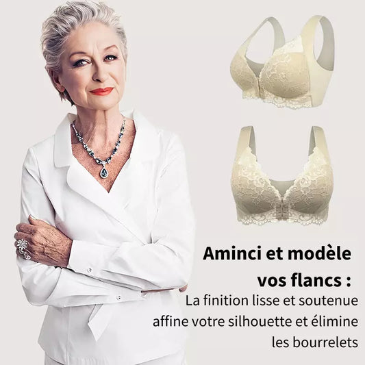 Lela | Wireless Push-Up Bra with Front Closure