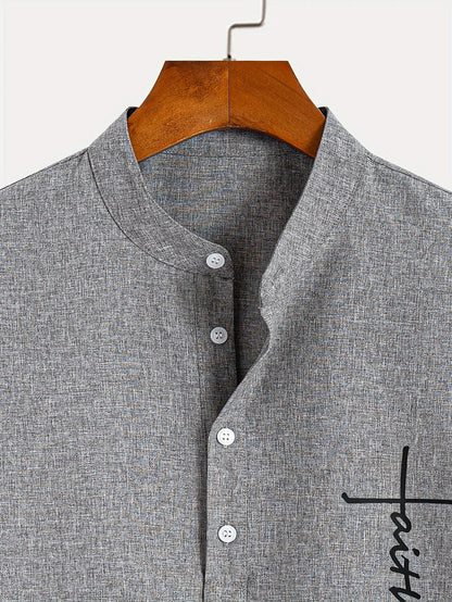 Zalecta | Modern Polo with Stand-Up Collar