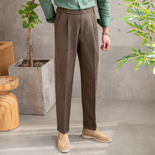 Soft Velvet Trousers Corniglia