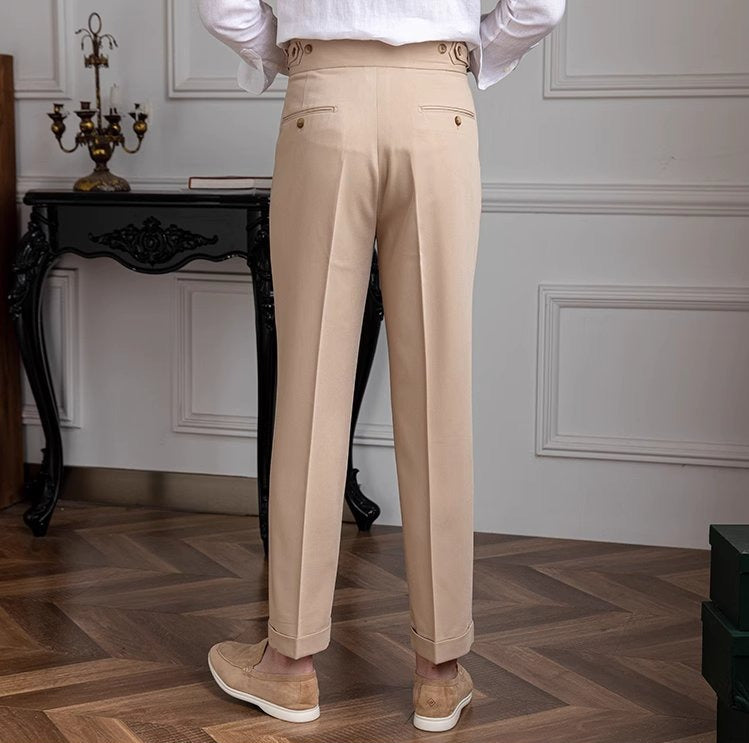 Gurkha Pleated Trousers Portovenere