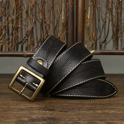 Pure Cowhide Leather Belt