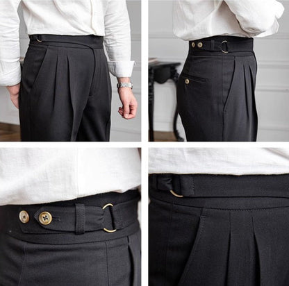 Gurkha Pleated Trousers Portovenere
