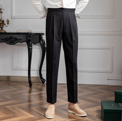 Gurkha Pleated Trousers Portovenere