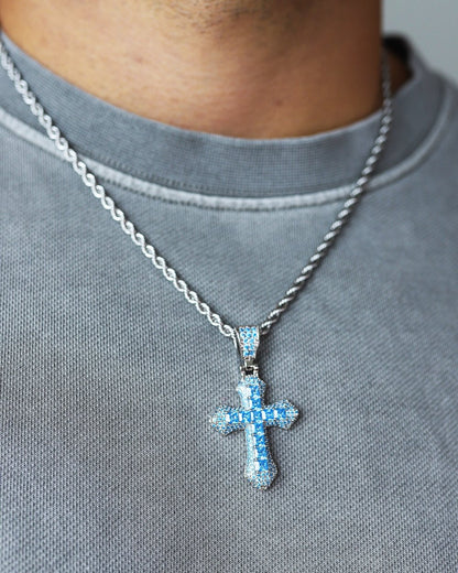BLUE CROSS PENDANT.