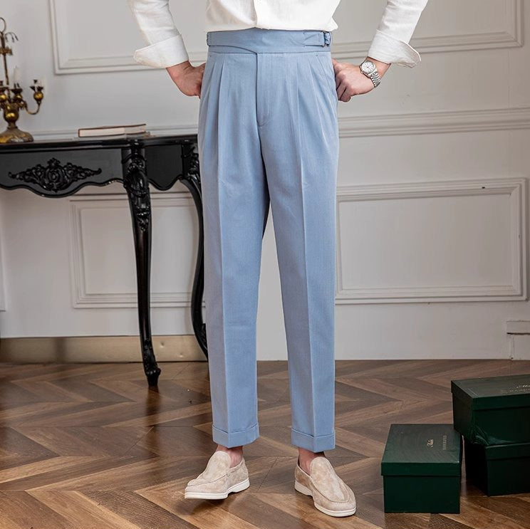 Gurkha Pleated Trousers Portovenere