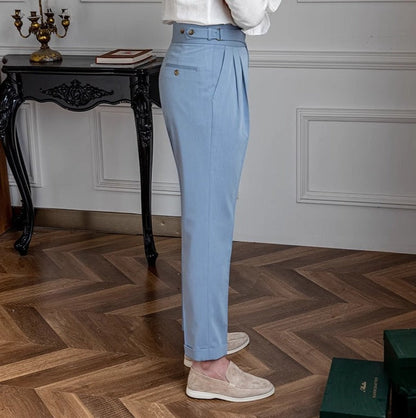 Gurkha Pleated Trousers Portovenere
