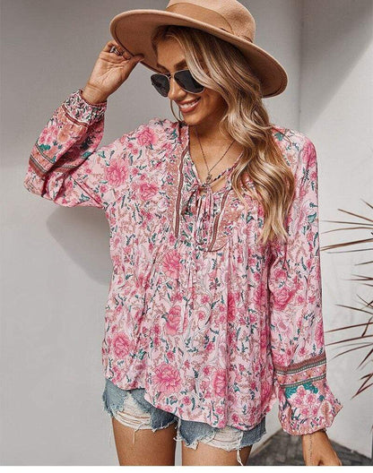 Ginie | Boho Summer Blouse