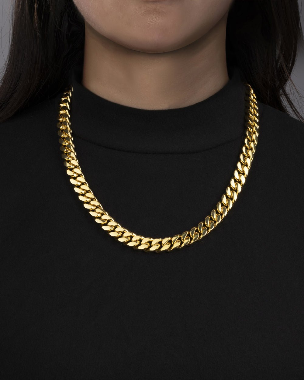 CLEAN CUBAN CHAIN IN A BOX - 11MM GOLD