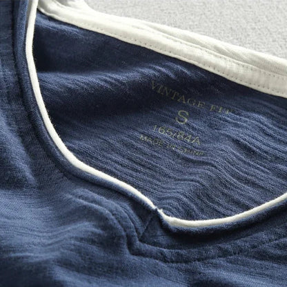 Guilhem – Long-Sleeve Cotton T-Shirt