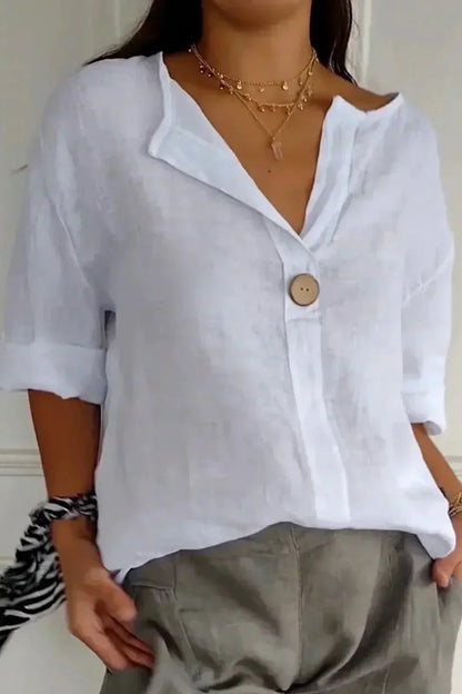 Zamma | Casual Linen Top