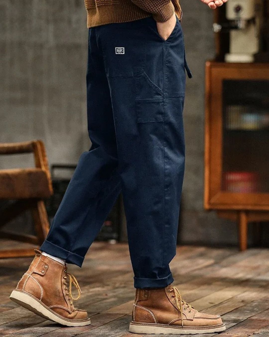Étienne - Vintage Utility Cargo Trousers