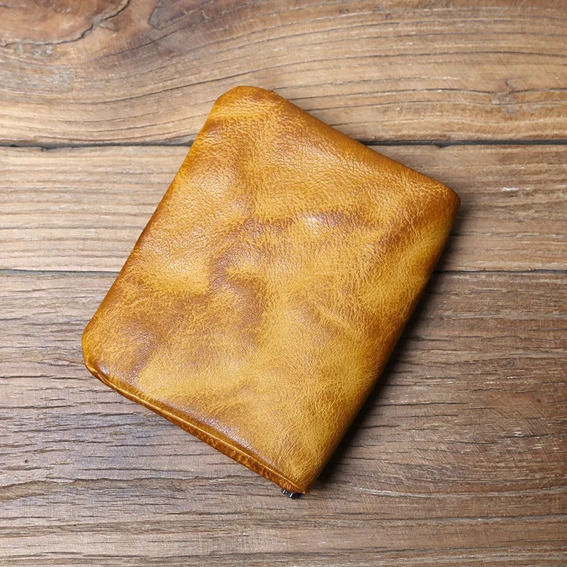 The Full Grain Leather Flintfold Wallet