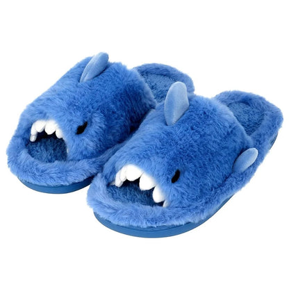 Plush Shark Slippers