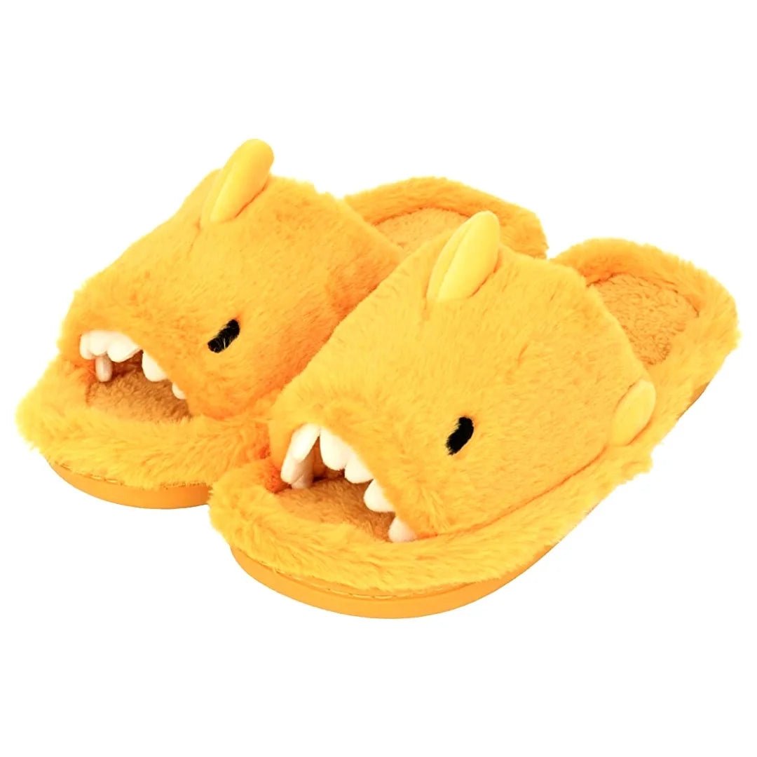 Plush Shark Slippers