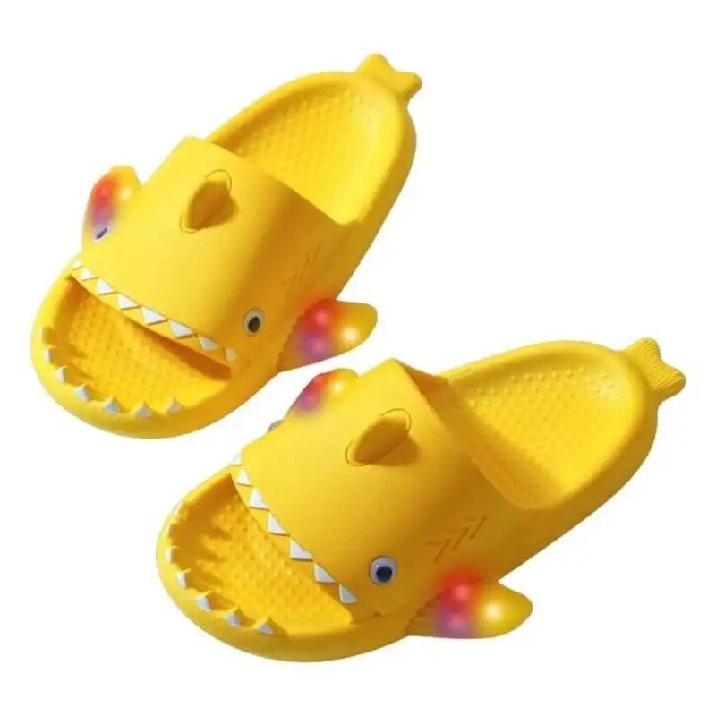 Luminous Shark Slippers for Children