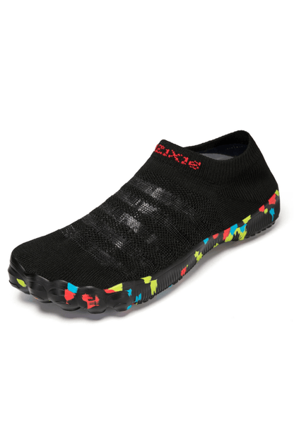 Unisex Black Quick-Dry Aqua Shoes for Beach and Sports
