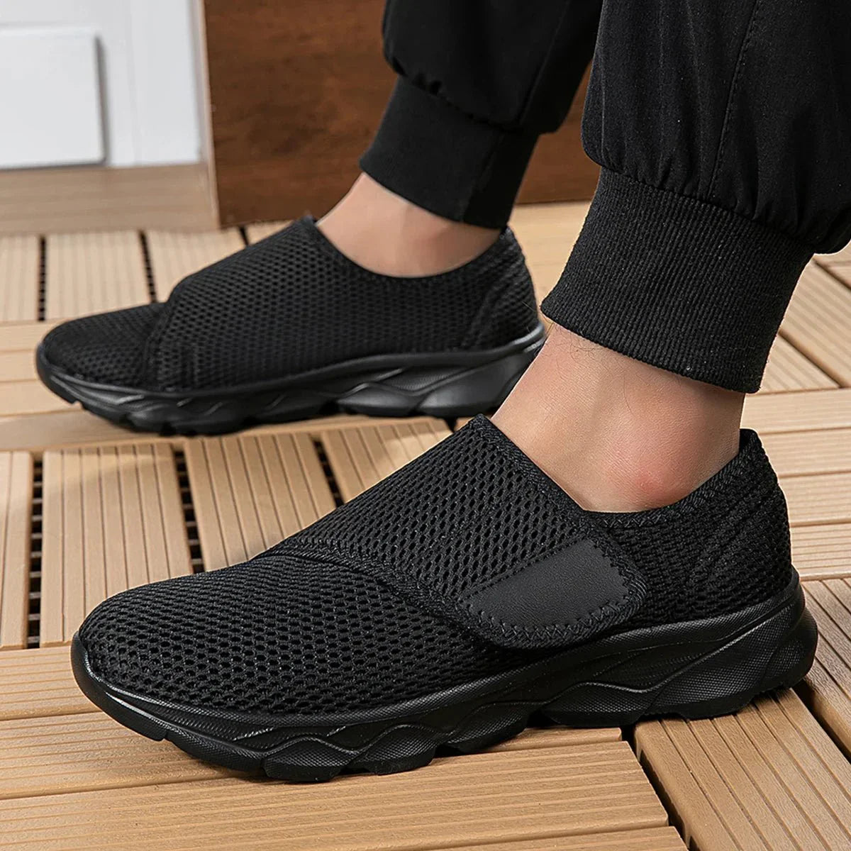 Unisex Comfortable Wide Breathable Shoes with Rubber Sole
