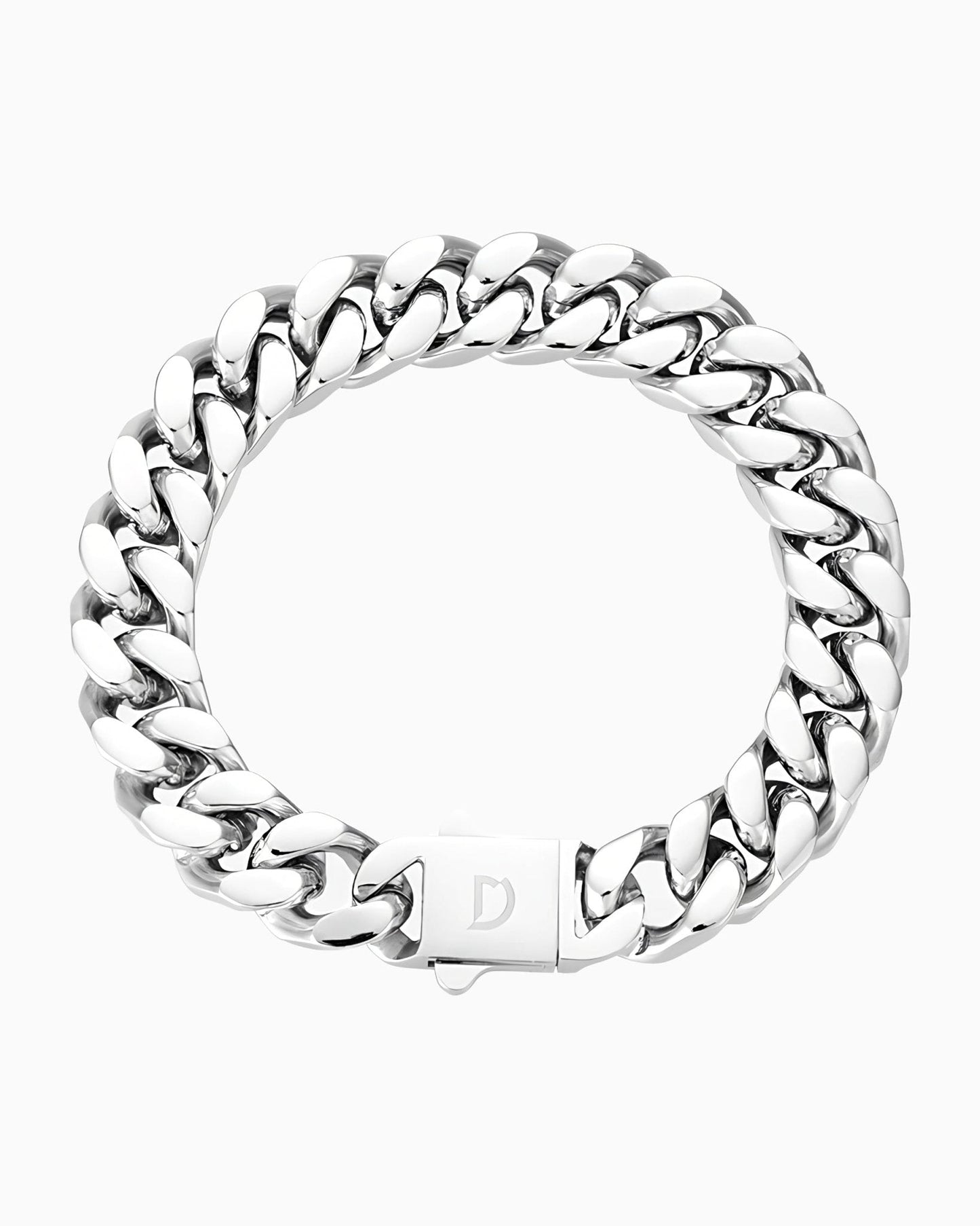 CUBAN BRACELET IN A NEAT BOX. - 11MM