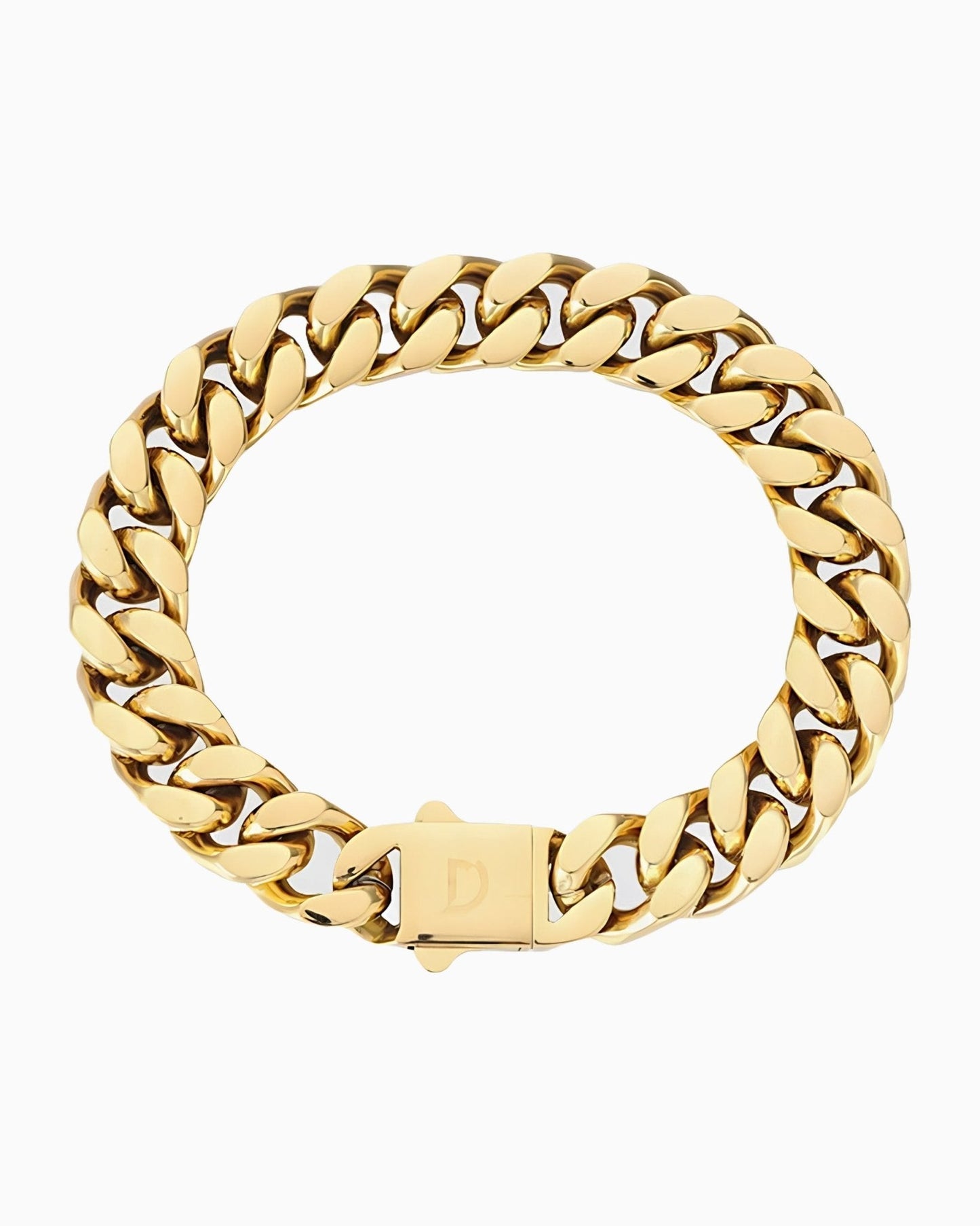 CUBAN BRACELET IN A NEAT BOX - 11MM GOLD