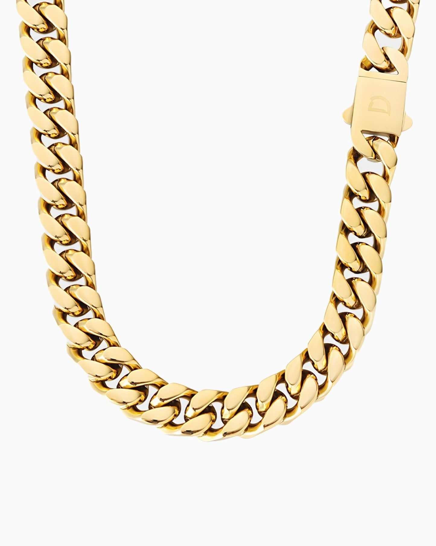 CLEAN CUBAN CHAIN IN A BOX - 11MM GOLD