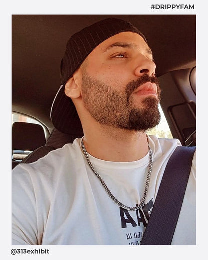 CLEAN CUBAN CHAIN. - 6MM