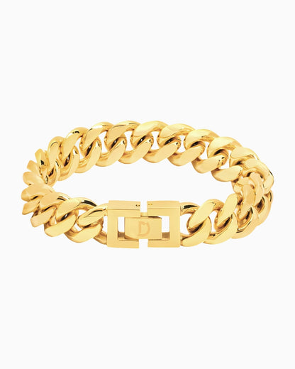 CUBANA PROPRE BRACELET - 12MM GOLD