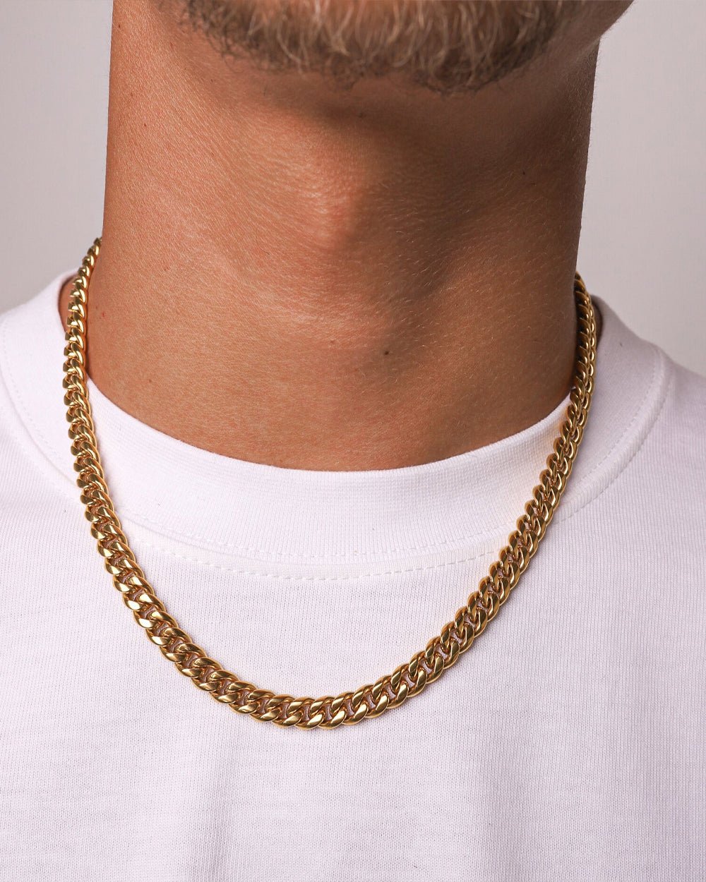CLEAN CUBAN CHAIN. - 6MM GOLD