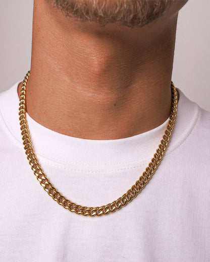 CLEAN CUBAN CHAIN. - 6MM GOLD