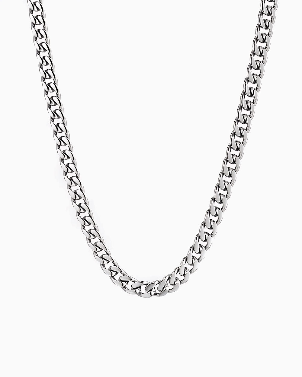 CLEAN CUBAN CHAIN. - 6MM