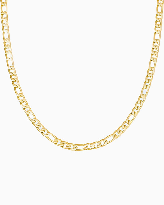 FIGARO CHAIN PROPER. - 5MM GOLD