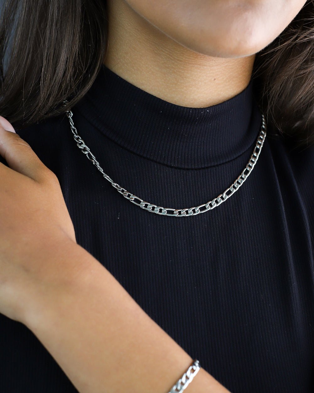 FIGARO CHAIN CLEAN. - 5MM