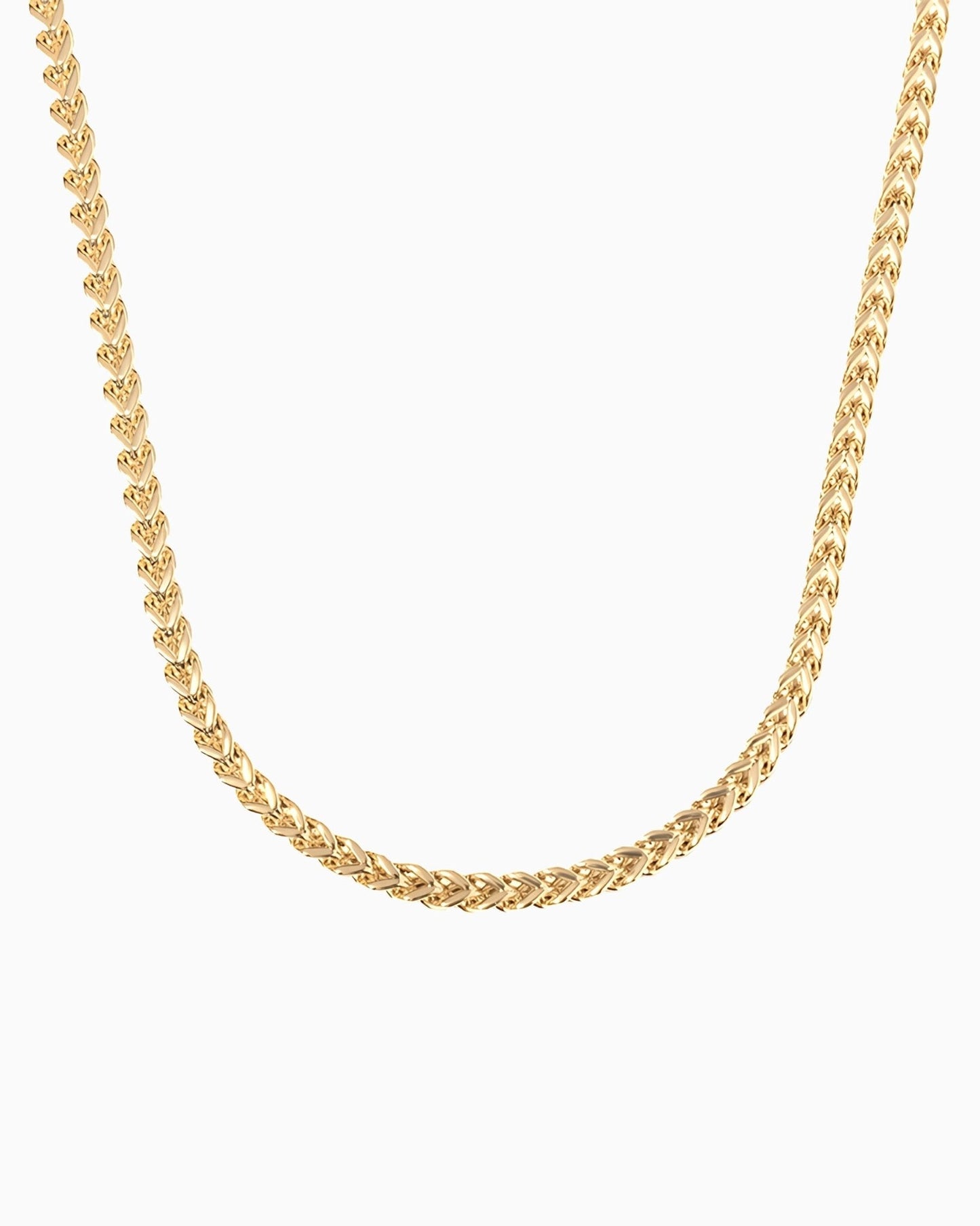 FRENCH CHAIN PROPRESSE. - 3MM GOLD