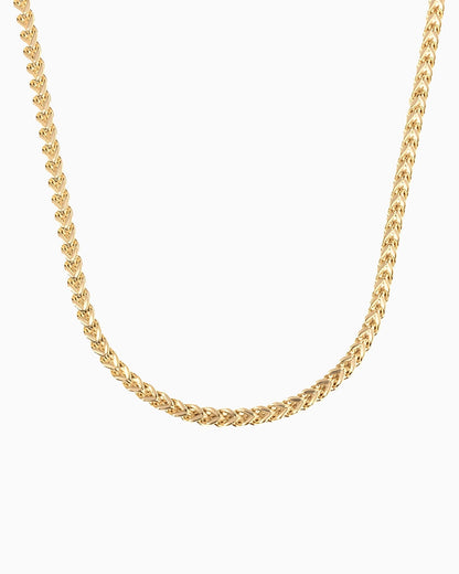 FRENCH CHAIN PROPRESSE. - 3MM GOLD
