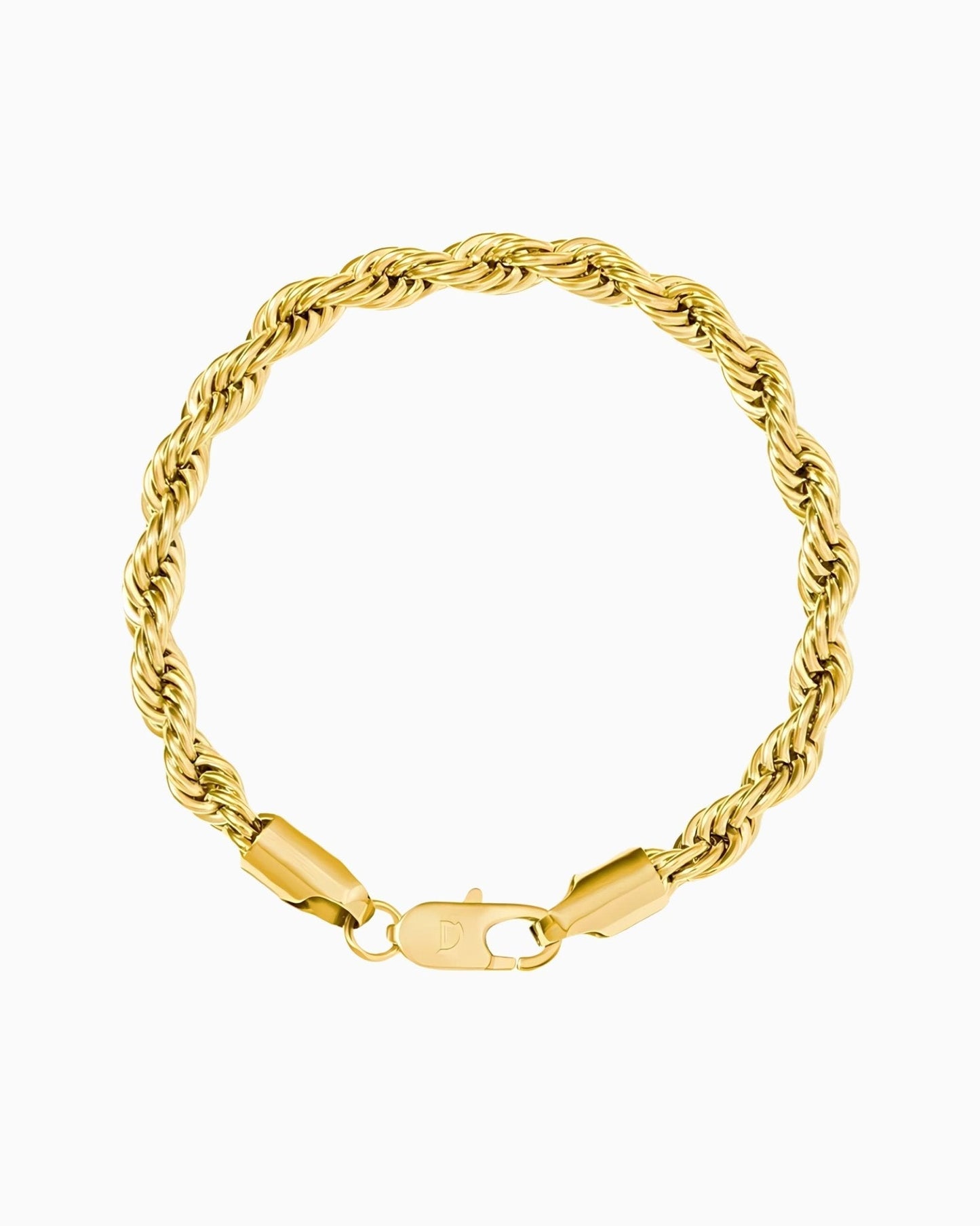 CLEAN ROPE BRACELET - 6MM GOLD